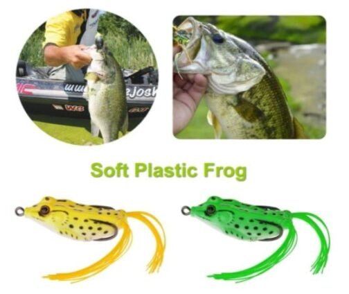 Afishup Leurres de pêche Kit 273 pcs/lot Boîte d'accessoires Poissons-nateurs Spinnerbaits Minnow Popper Crayon en Métal dur Jigs Crochets de Pêche 2 Leurres Grenouille Appât