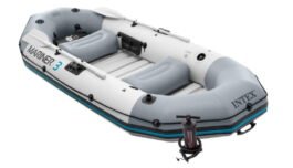 INTEX Bateau gonflable Mariner 3 (rames et gonfleurs inclus)