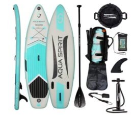 AQUA SPIRIT Paddleboard Green Planche de Paddle Mixte