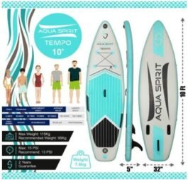 AQUA SPIRIT iSUP Stand up Gonflable Surf