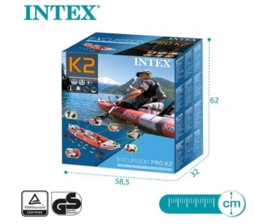 INTEX Kayak gonflable Excursion Pro