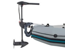 Moteur de Bateau Électrique 0,6 CV pour bateau gonflable